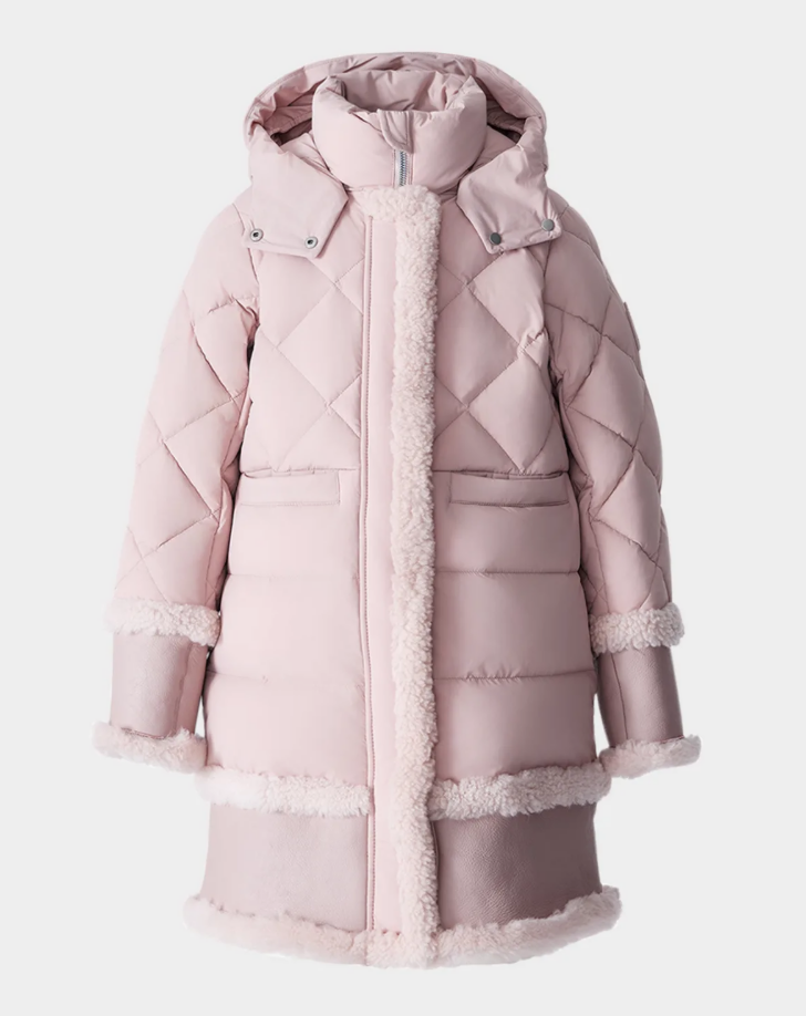 SAI CLOTHING ARTICLE # 1112 Quilted Long Parka Coat